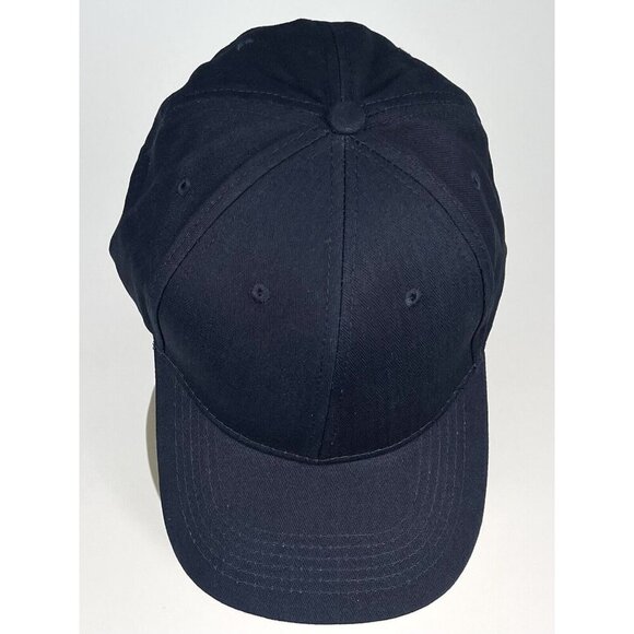 PX CLOTHING Adult Strap-Back Navy 100% Cotton BASEBALL CAP 8CP9020M NWT NEW - Picture 5 of 9